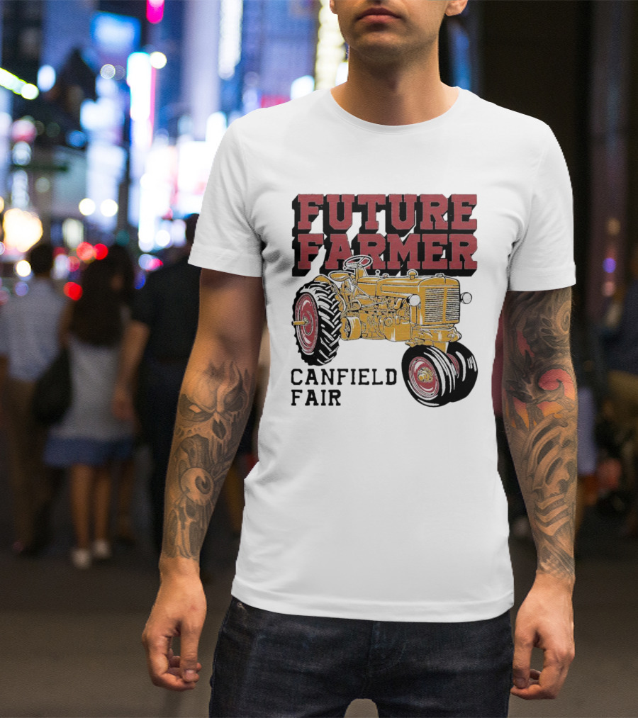Future Farmer Canfield Fair Tractor T-Shirt