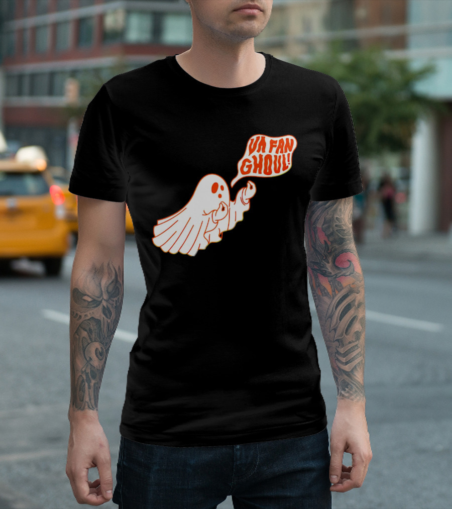 Va Fan Ghoul Halloween Ghost T-Shirt