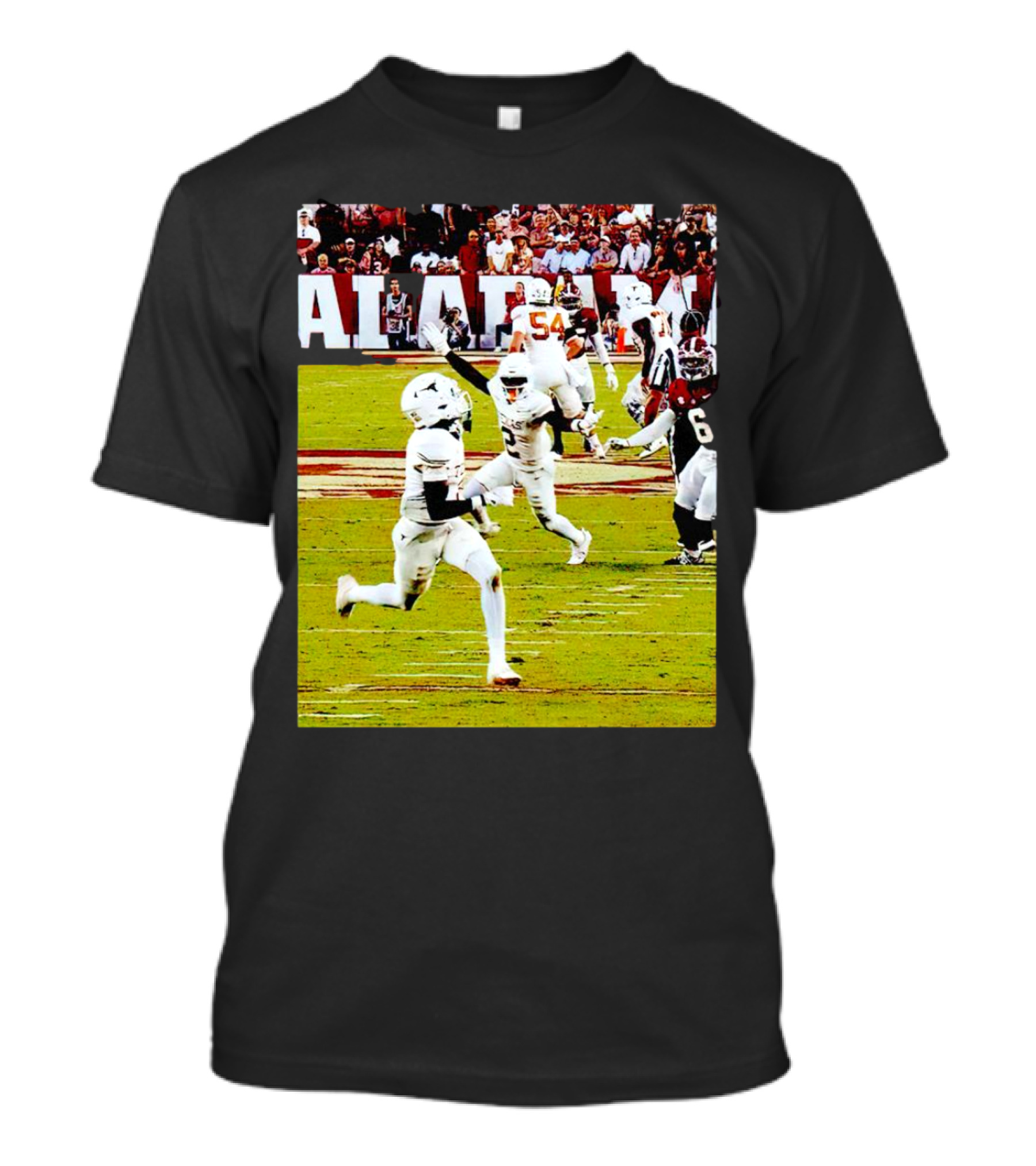 Alabama Football Action Johntay Cook Celebrating On Field T-Shirt