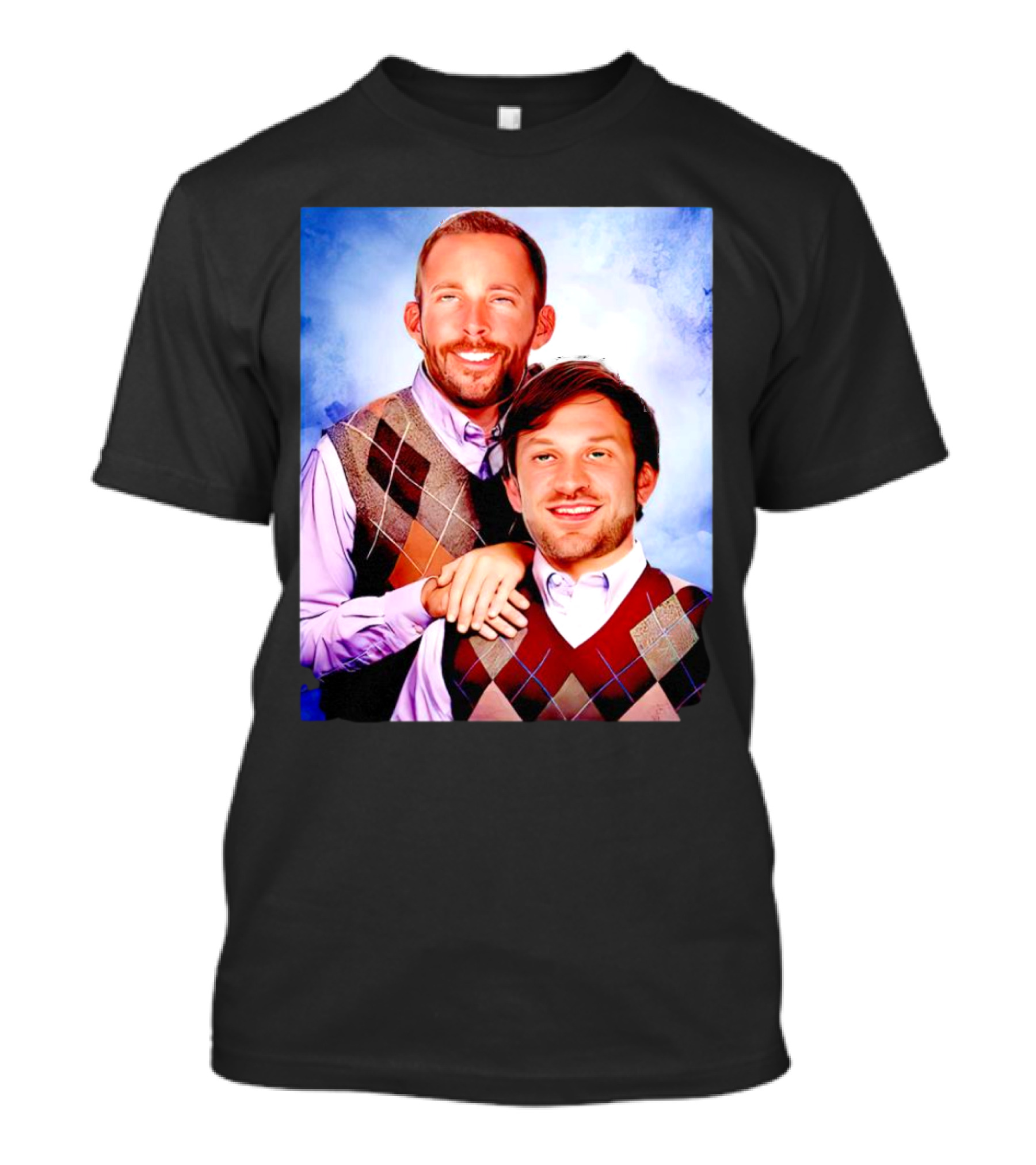 Step Brothers Ross Chastain Chad Chastain Funny Portrait Sweater Vest T-Shirt