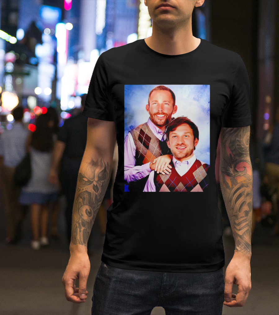 Step Brothers Ross Chastain Chad Chastain Funny Portrait Sweater Vest T-Shirt