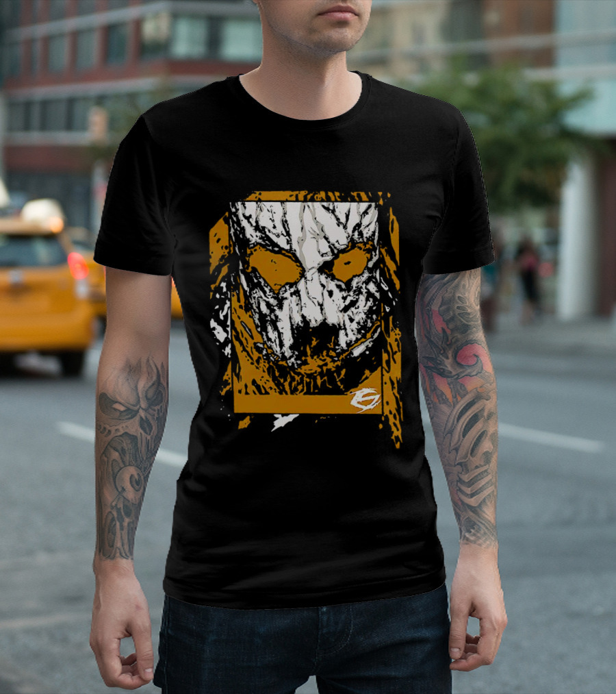 Crazzy Steve Horror Mask T-Shirt