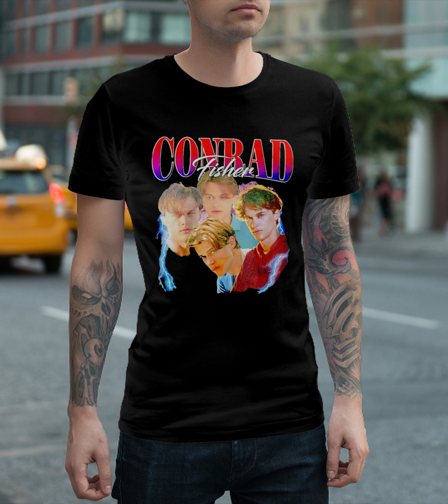 Conrad Fisher Vintage Lightning Portraits T-Shirt