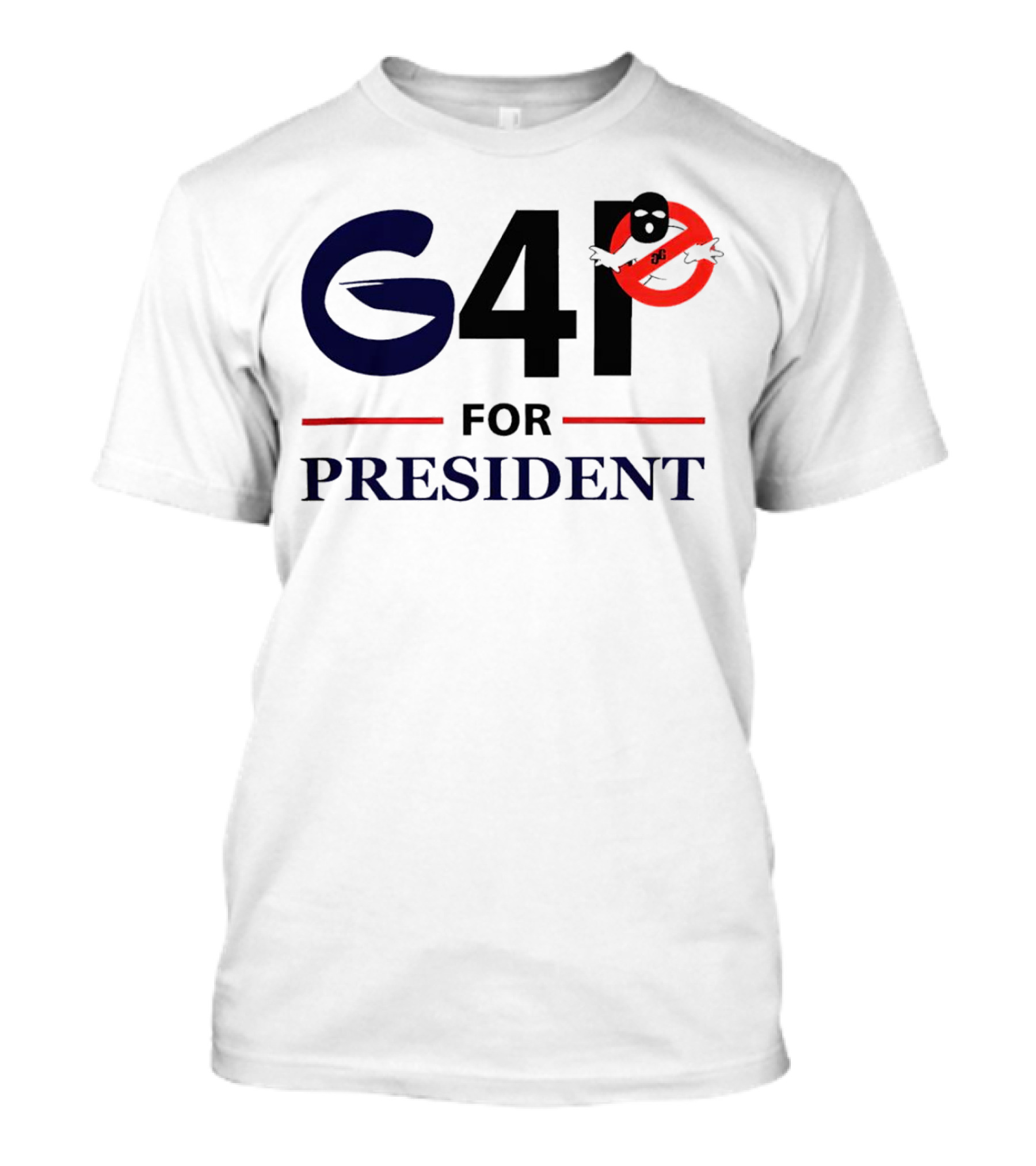 Ghost Gang G4P Ghostbusters Logo For President T-Shirt