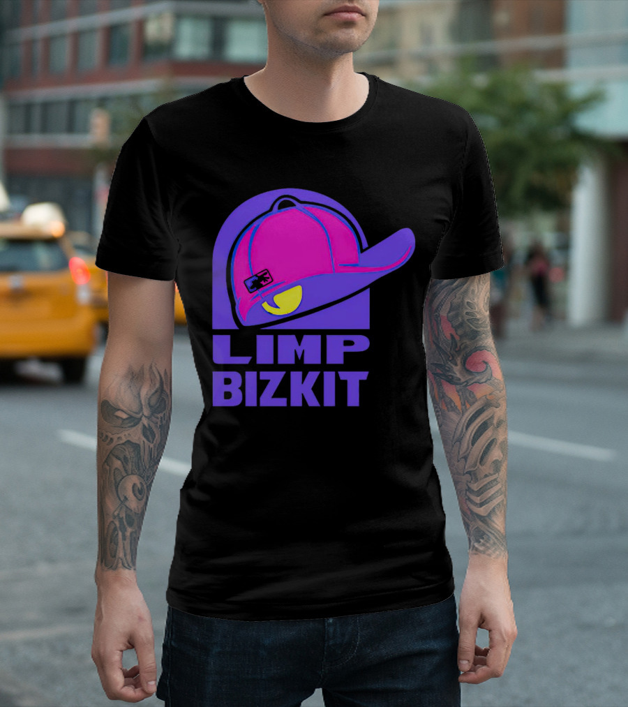 Limp Bizkit Taco Bell Logo Hat T-Shirt