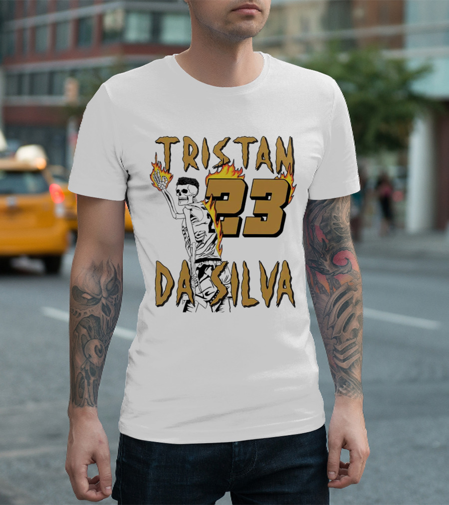 Tristan Da Silva 23 Colorado Buffaloes Fire T-Shirt