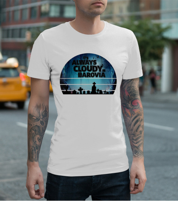 It's Always Cloudy In Barovia Graveyard Scene T-Shirt