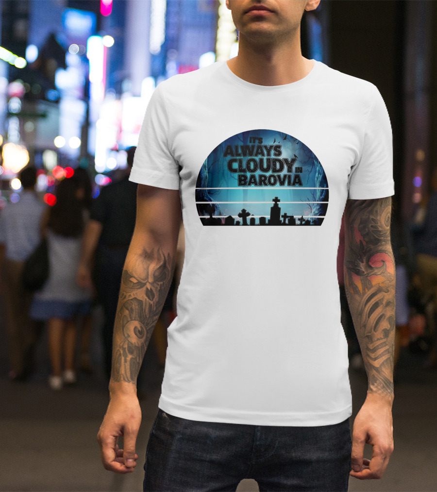 It's Always Cloudy In Barovia Graveyard Scene T-Shirt