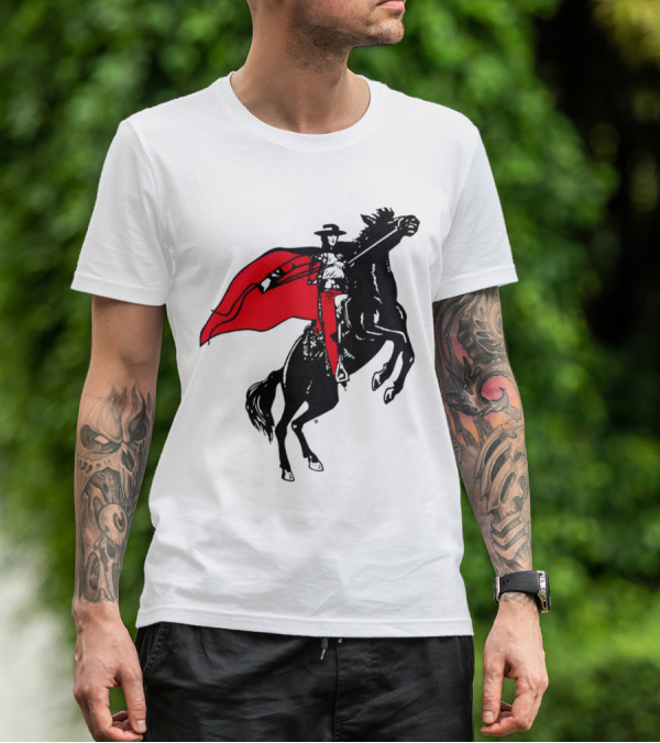 Texas Tech Throwback Red Raider Let's Ride T-Shirt