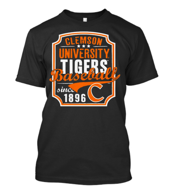 Clemson University Tigers Baseball Since 1896 T-Shirt