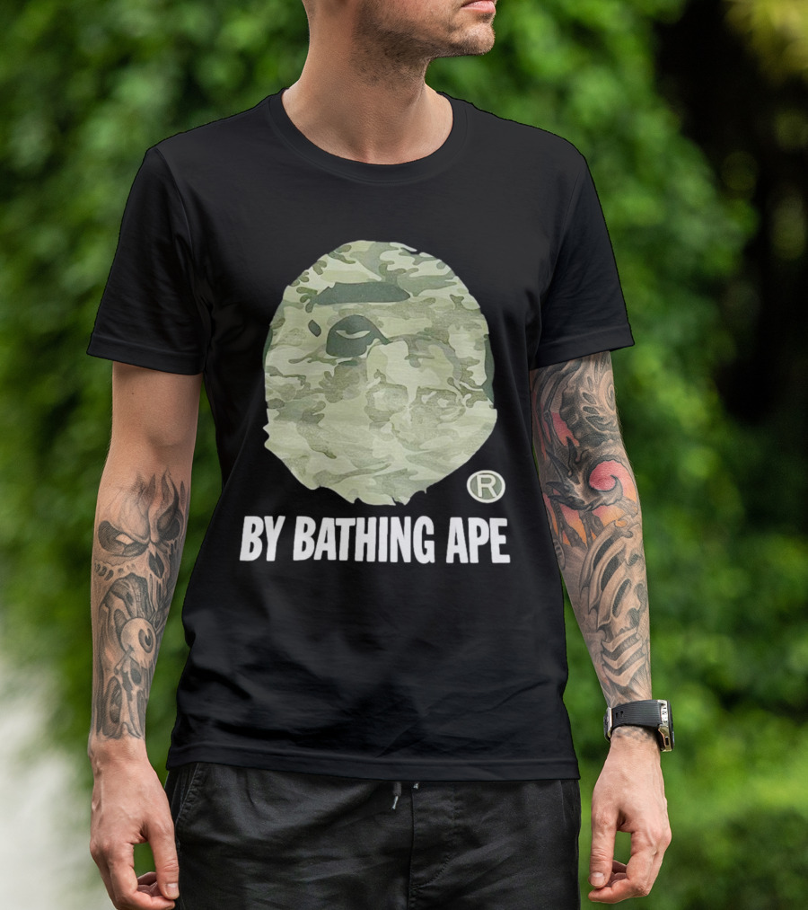 By Bathing Ape Camouflage T-Shirt