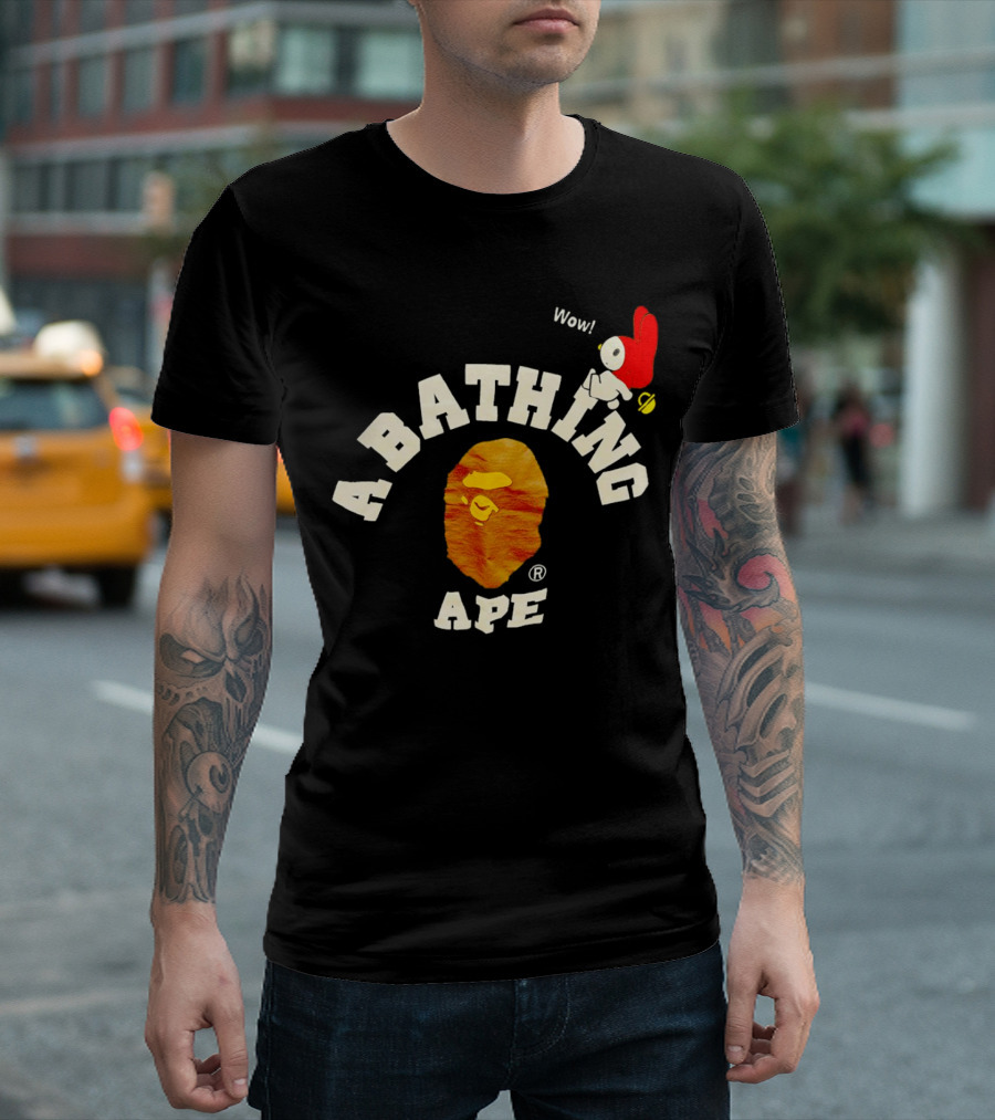 Wow Rabit A Bathing Ape T-Shirt