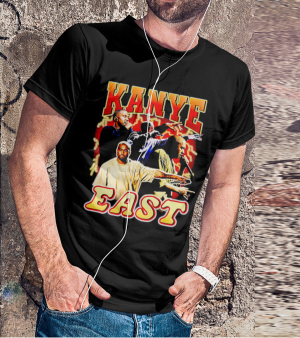 Kanye East Vintage Concert Collage T-Shirt