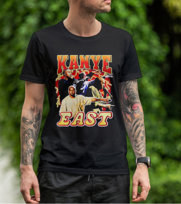 Kanye East Vintage Concert Collage T-Shirt