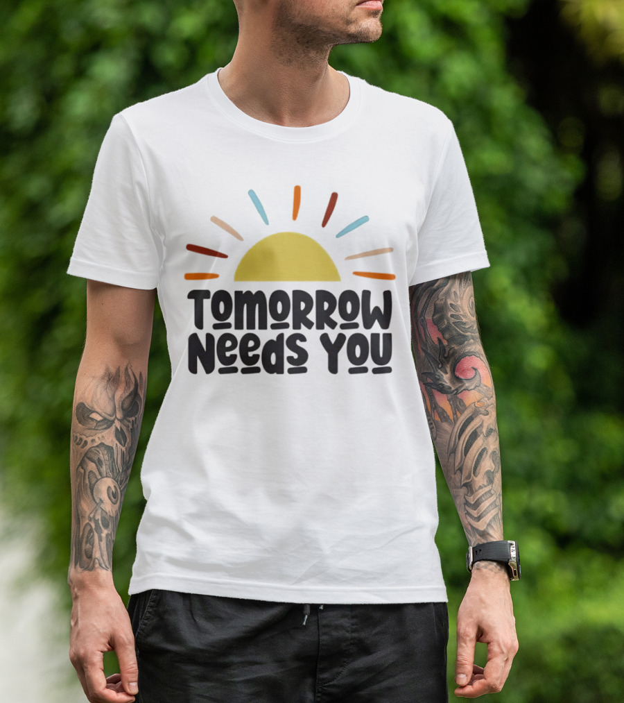 Tomorrow Needs You Sunburst T-Shirt