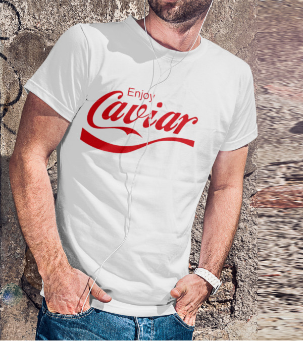 Enjoy Caviar Coca-Cola T-Shirt