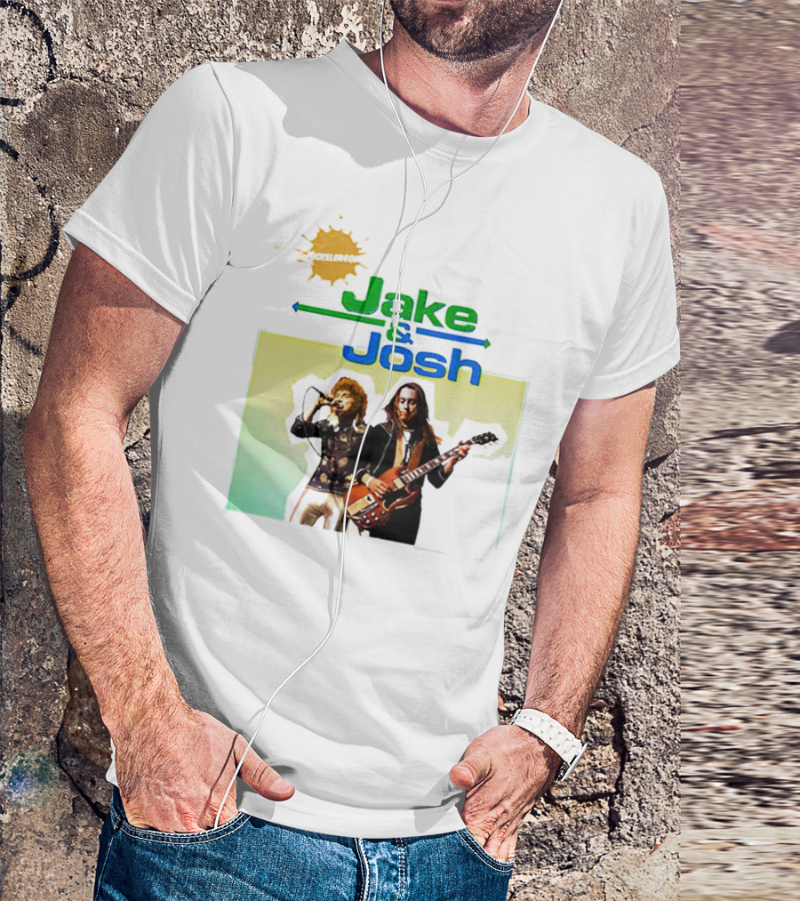 Nickelodeon Jake And Josh Rock Music Duo T-Shirt