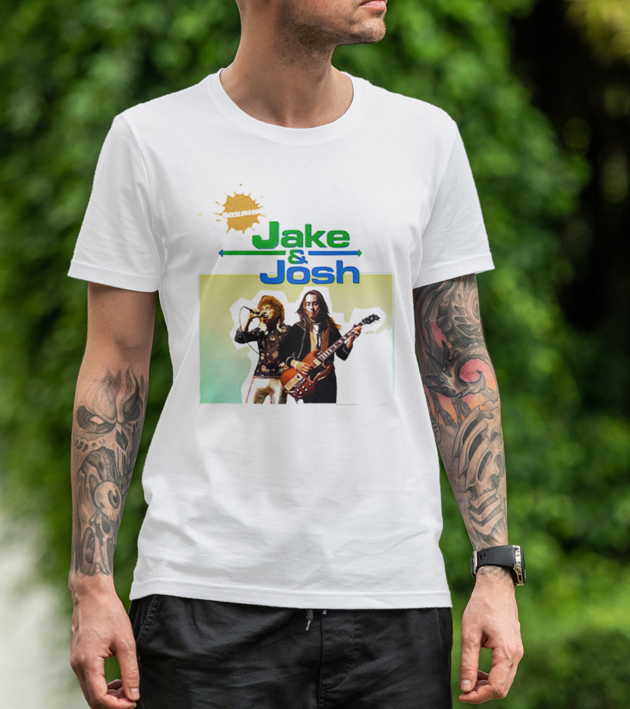 Nickelodeon Jake And Josh Rock Music Duo T-Shirt