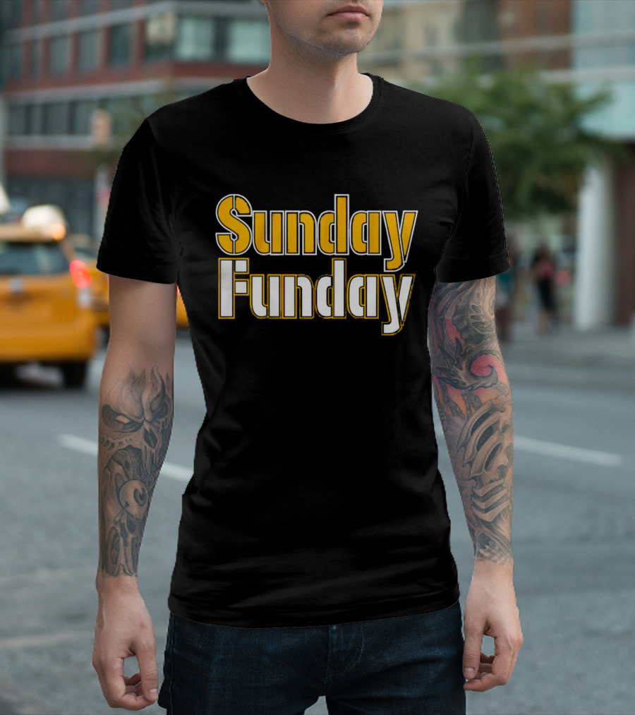 Sunday Funday Pittsburgh Steelers T-Shirt