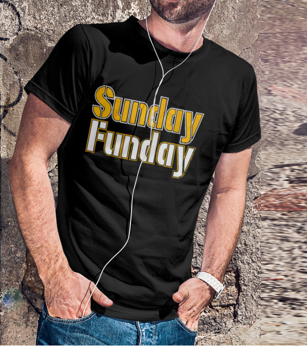 Sunday Funday Pittsburgh Steelers T-Shirt