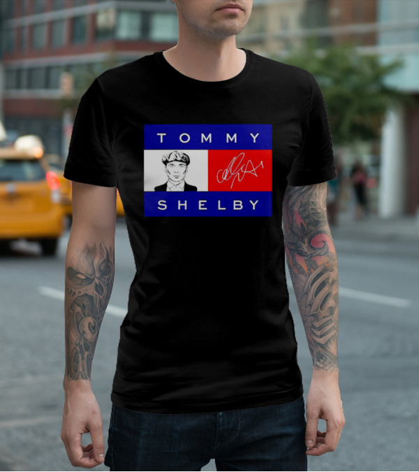 Tommy Shelby Peaky Blinders Signature Iconic T-Shirt