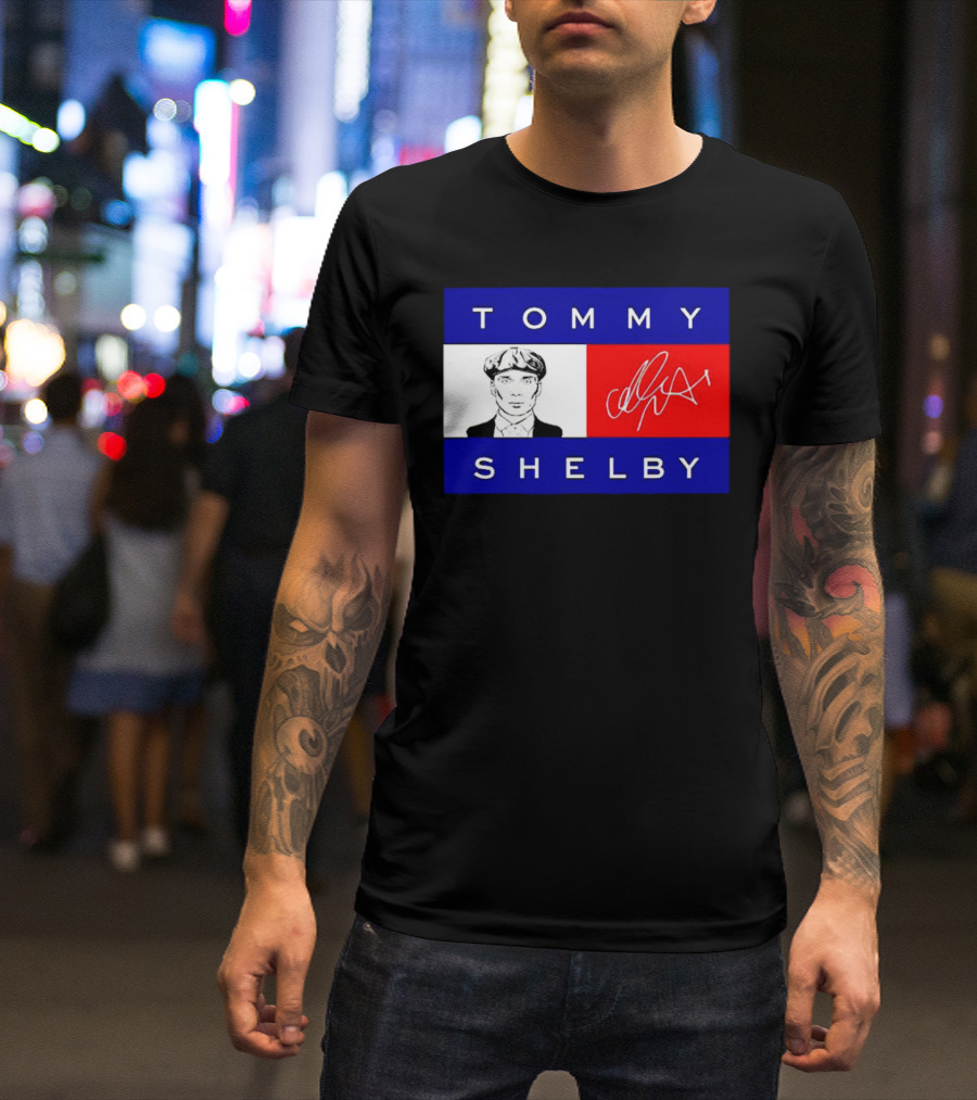 Tommy Shelby Peaky Blinders Signature Iconic T-Shirt