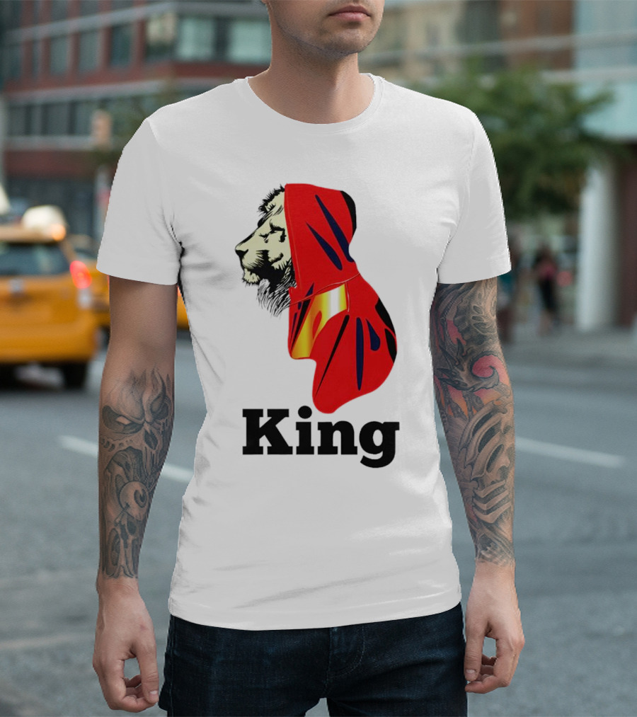 Jordan Travis King Lion in T-Shirt