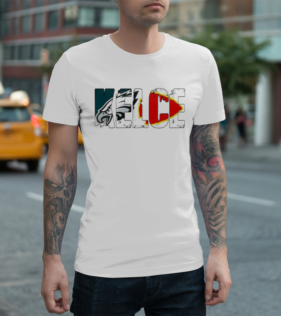 Kelce Philadelphia Eagles Kansas City Chiefs T-Shirt