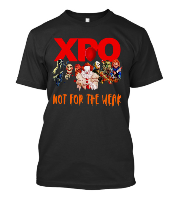 XPO Horror Icons Not For The Weak T-Shirt