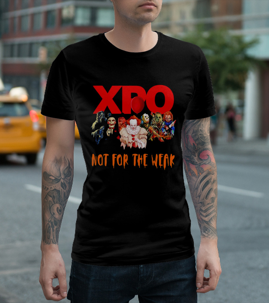 XPO Horror Icons Not for the Weak T-Shirt