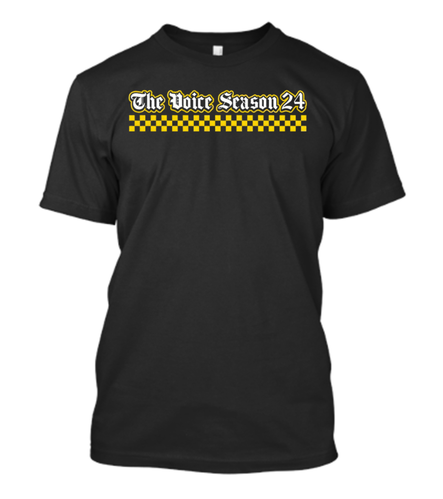 The Voice Season 24 Checkered T-Shirt