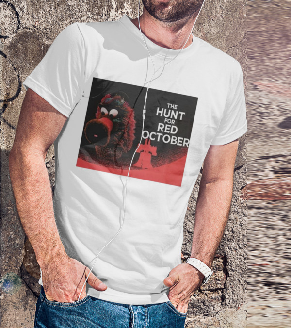 Philadelphia Phillies The Hunt For Red October Phillie Phanatic Fusion T-Shirt