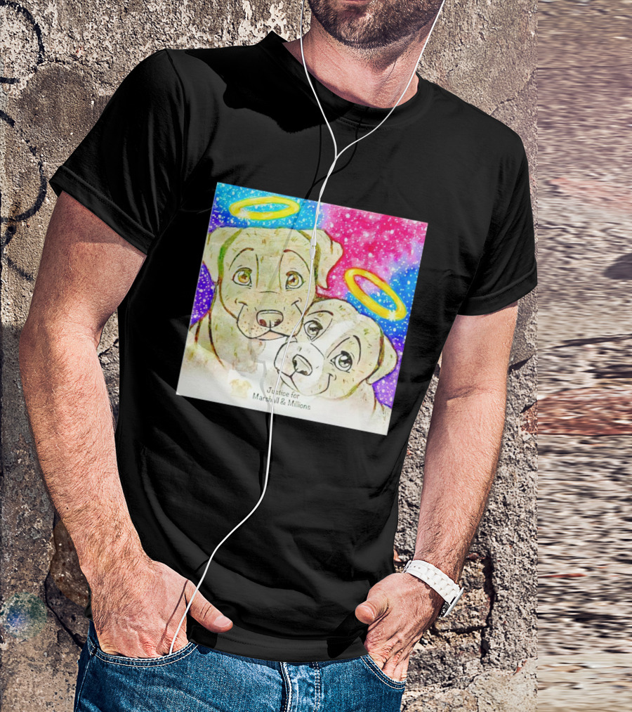 Justice For Marshall And Millions Halo Dogs T-Shirt