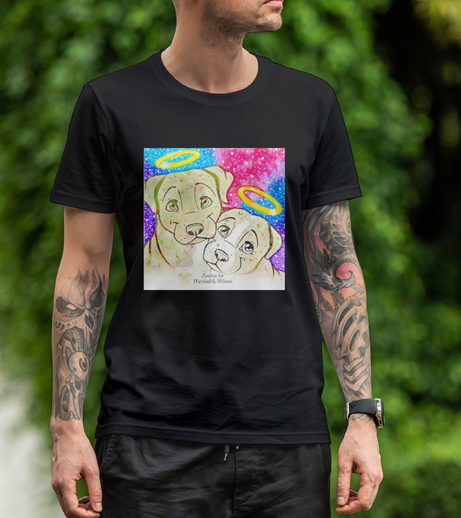 Justice For Marshall And Millions Halo Dogs T-Shirt