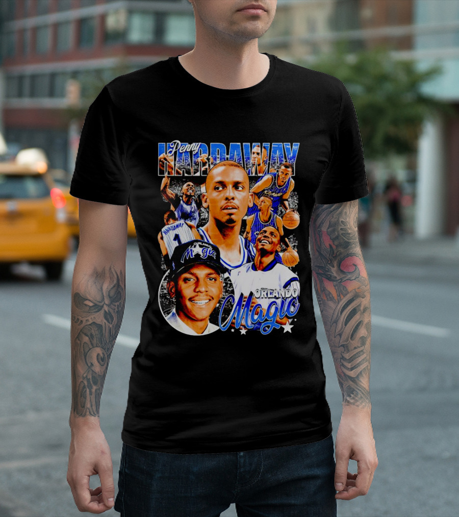 Penny Hardaway Orlando Magic Basketball T-Shirt