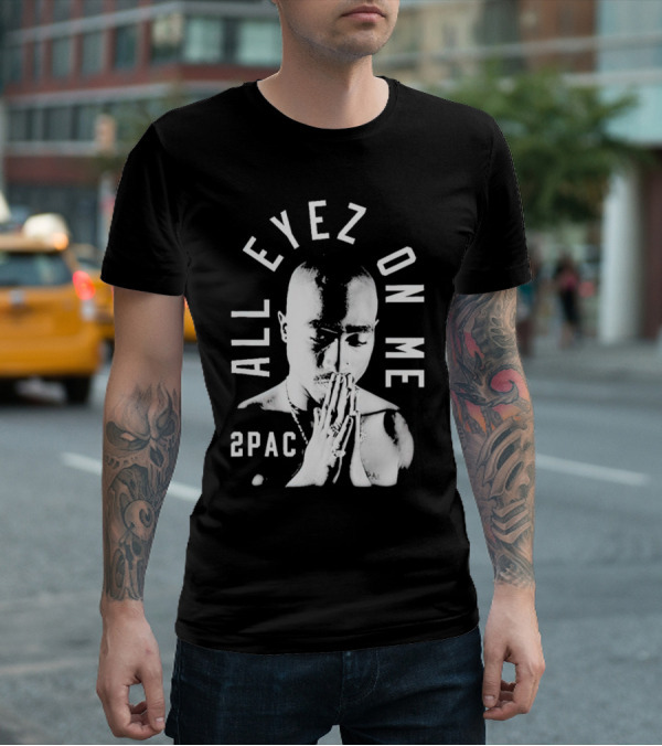 All Eyez On Me 2Pac Iconic Album Cover T-Shirt