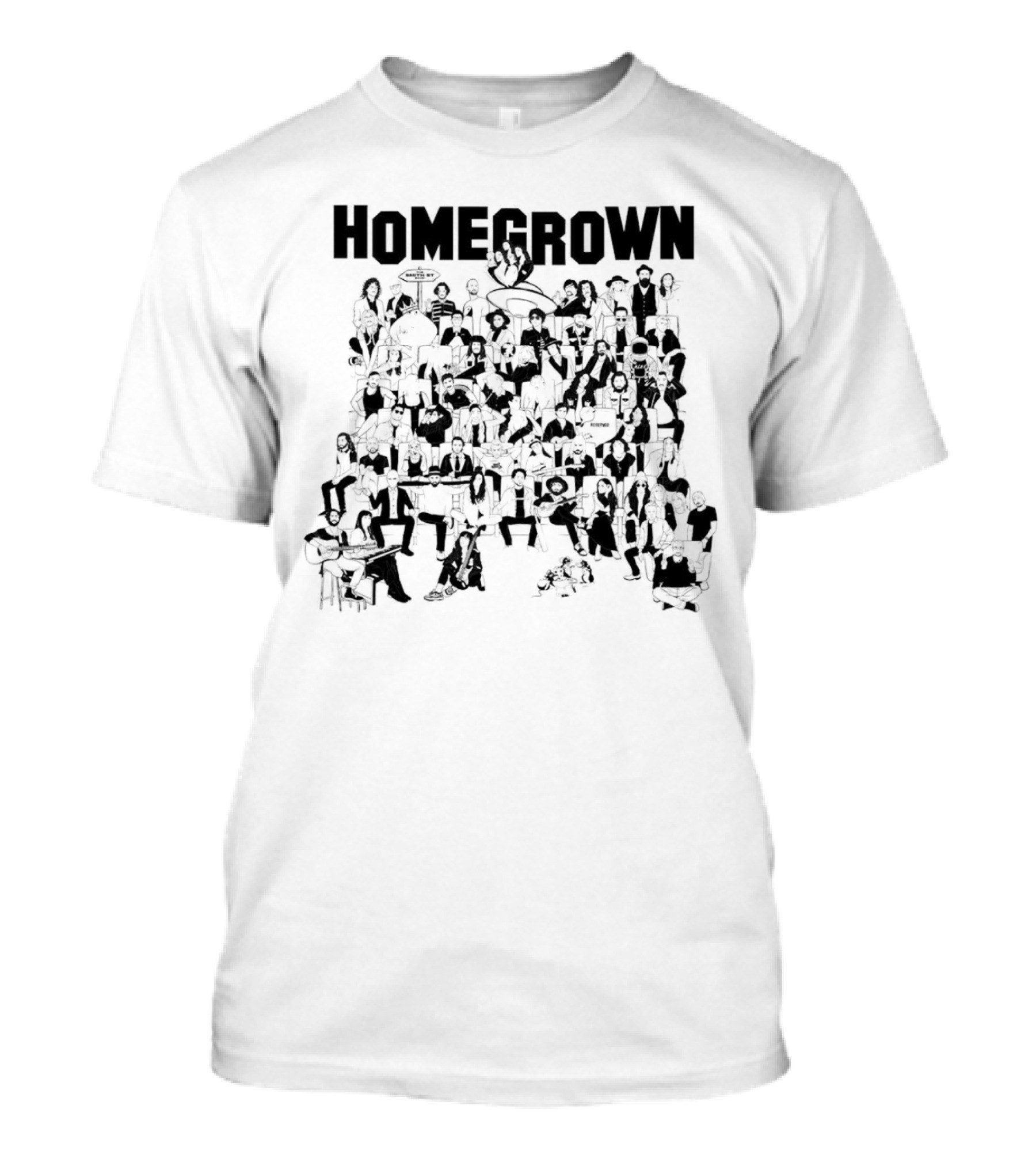 Homegrown Creative Nomad Silhouette Collage T-Shirt