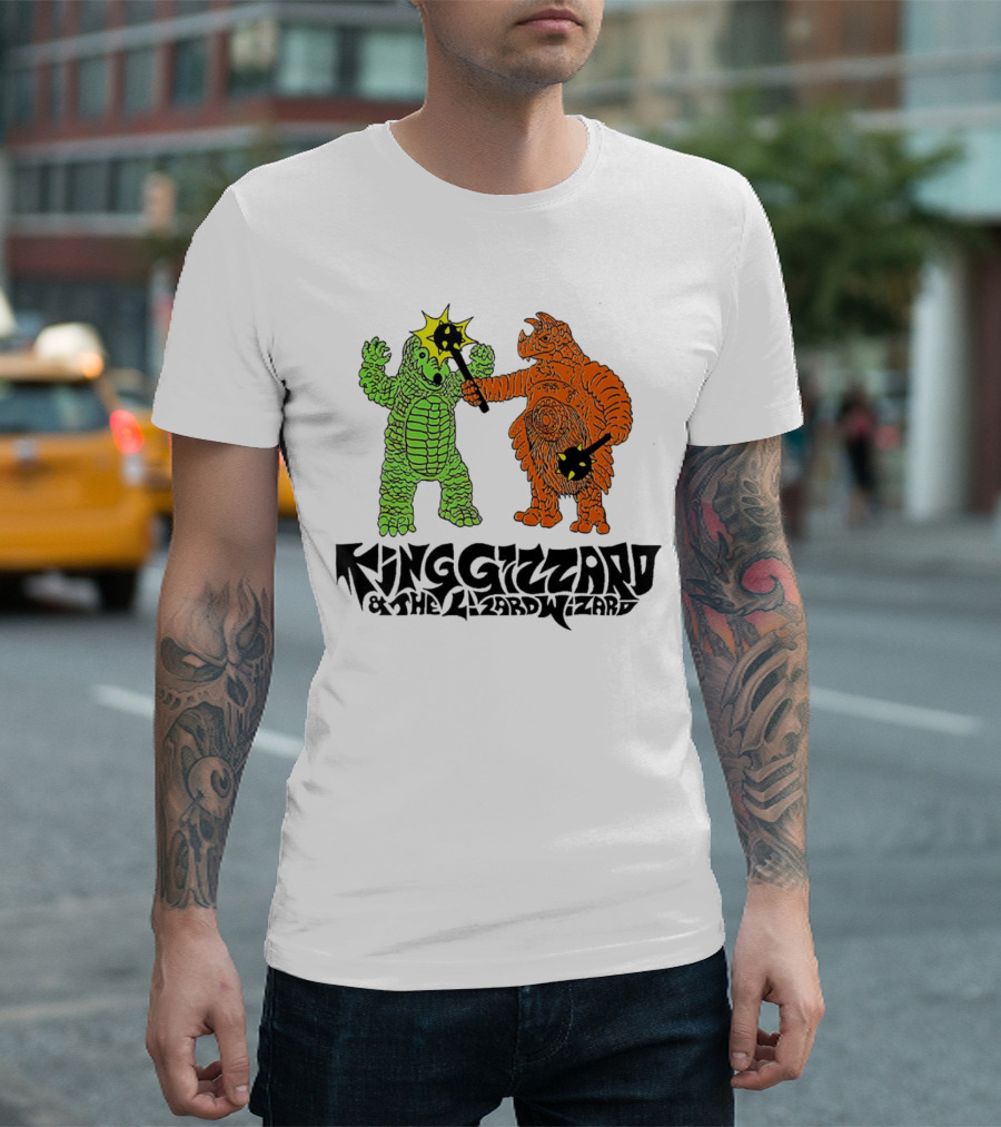 King Gizzard And The Lizard Wizard Monstrous Duel T-Shirt