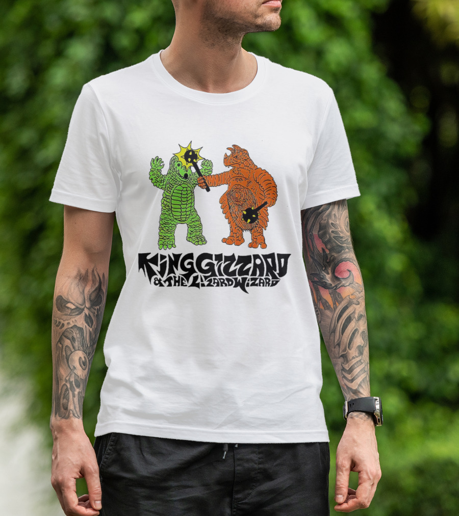 King Gizzard And The Lizard Wizard Monstrous Duel T-Shirt