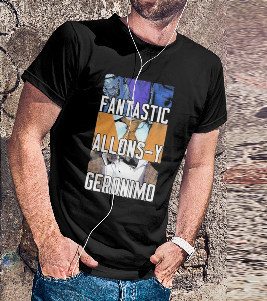 Doctor Who Fantastic Allons-Y Geronimo T-Shirt