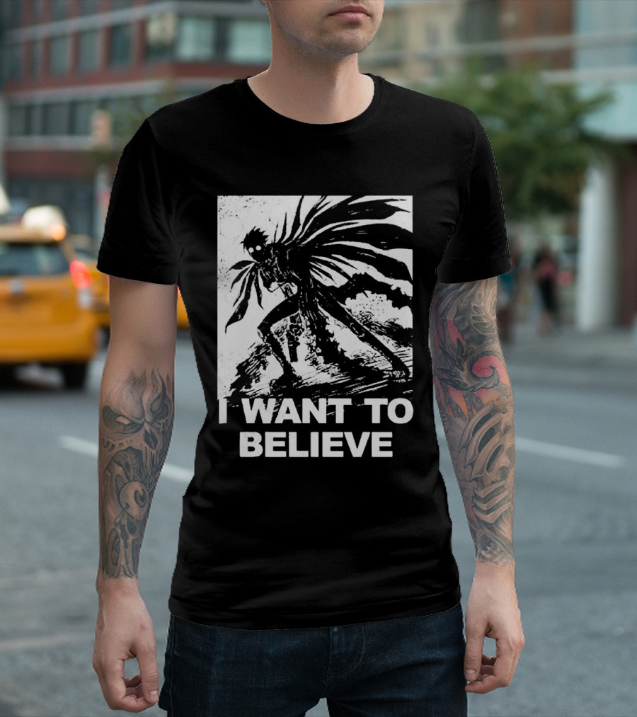 Death Note I Want To Believe Ryuk T-Shirt