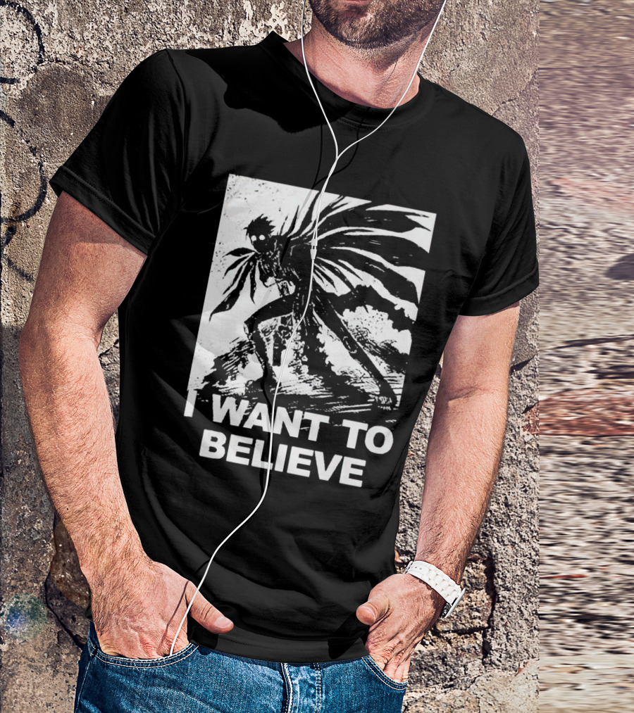 Death Note I Want To Believe Ryuk T-Shirt