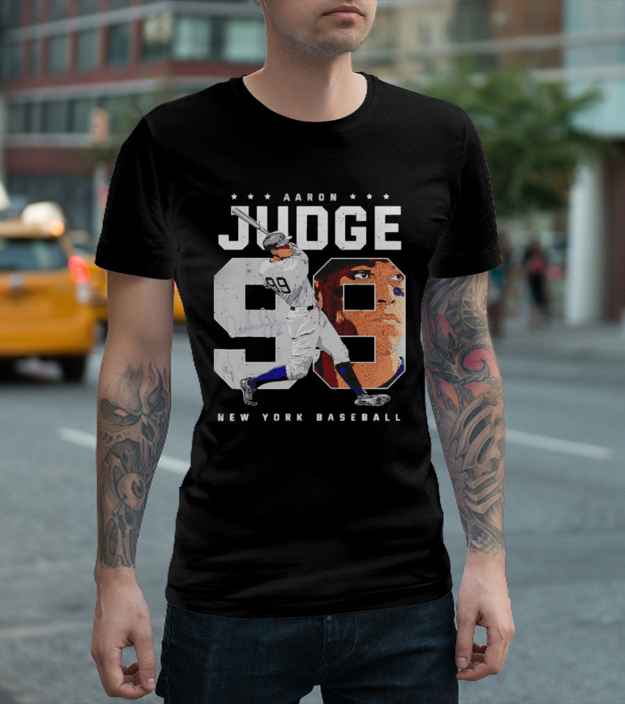 Aaron Judge 99 New York Baseball Player T-Shirt