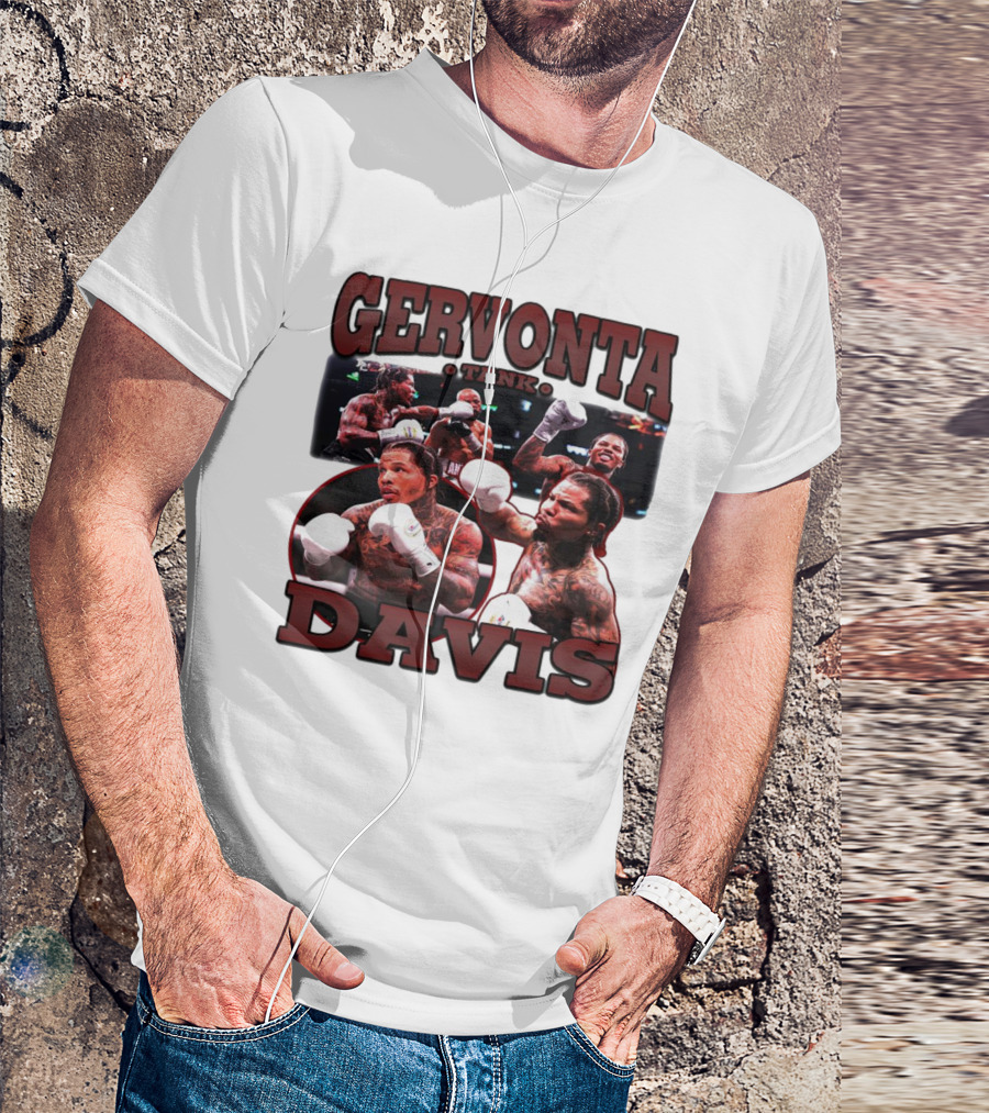 Gervonta Davis Tank Vintage Bootleg Boxing Collage T-Shirt