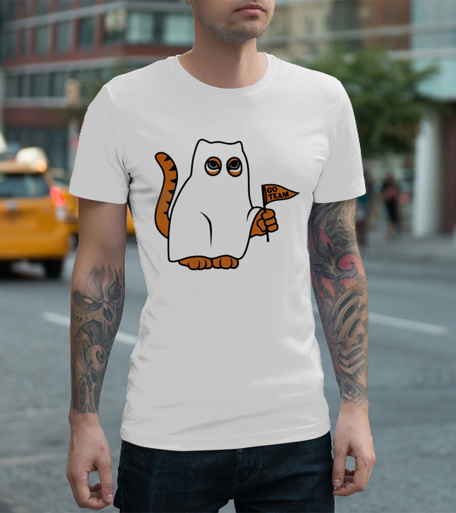 Ghost Tiger Cincy Football Go Team T-Shirt