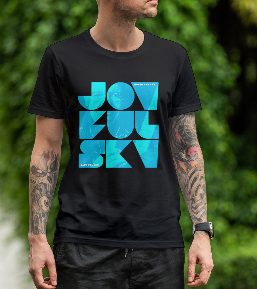 Robin Trower Joyful Sky Album Cover Art By Hari Schneider T-Shirt