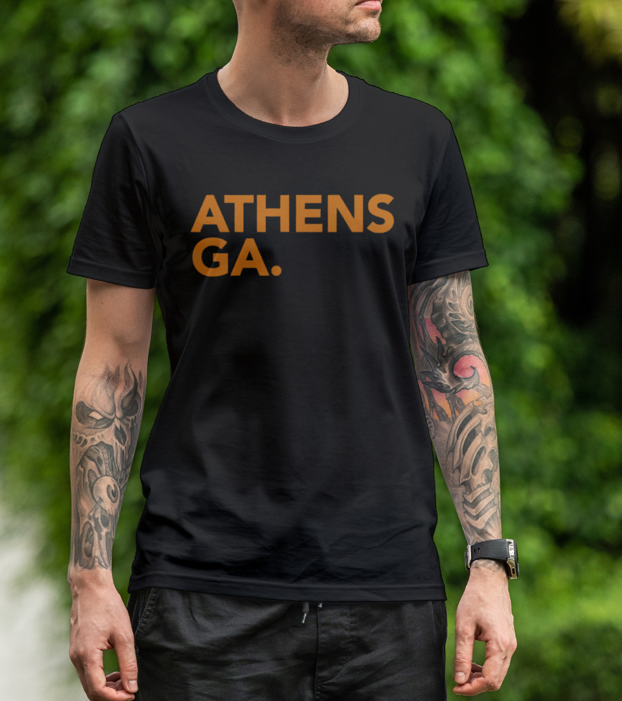 Athens GA Summer City Trucker T-Shirt