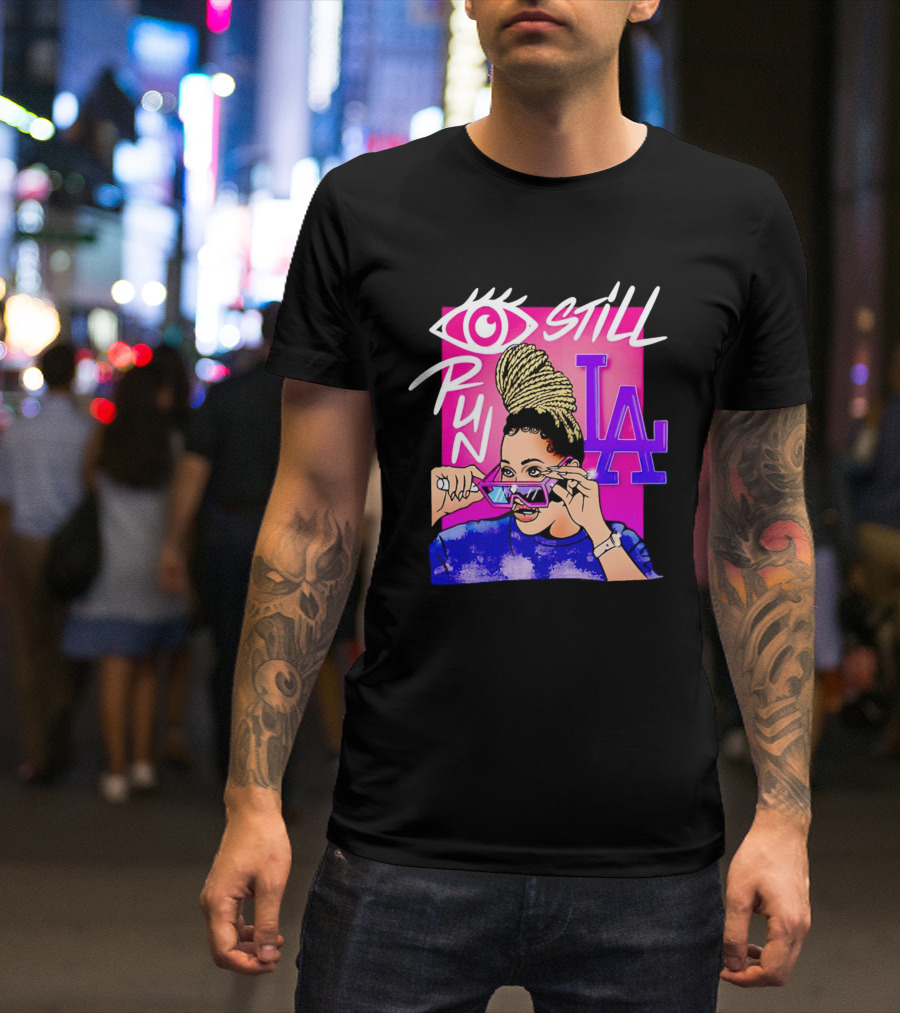 Baddies Still Run LA Cartoon T-Shirt