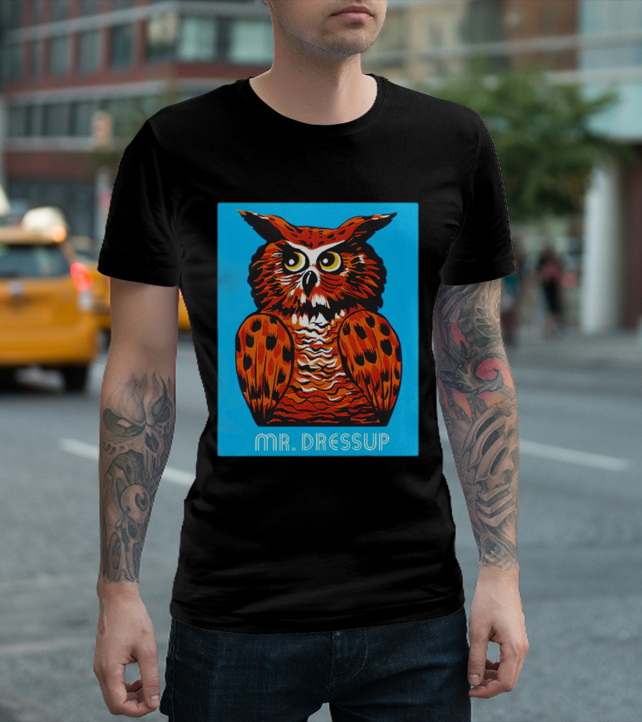 Craig Baird Mr Dressup Owl Retro T-Shirt