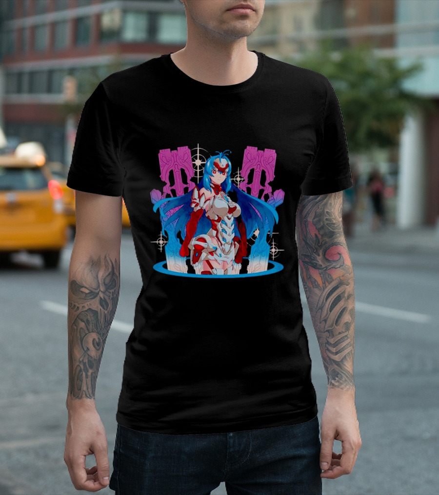 XenoGrade KOS MOS Mecha Warrior Character T-Shirt